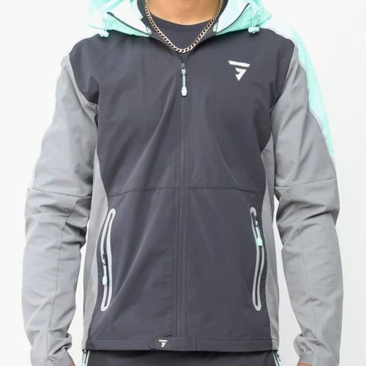 GRIID Reflect Windrunner - Grey / Mint