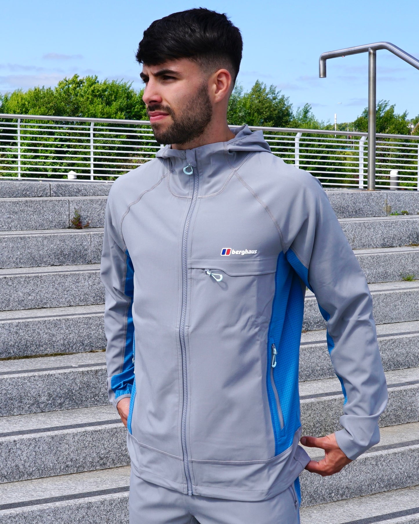 Berghaus Wavertree 3 Piece Bottoms Set - Dark Grey / Blue