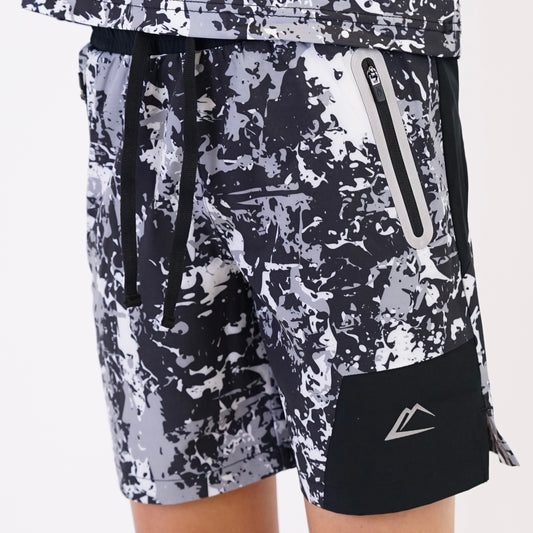 ActiveLine Colorado Tee & Shorts Set - Grey (Junior)