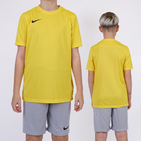 Nike Dri Fit Set - Yellow / Grey (Junior)