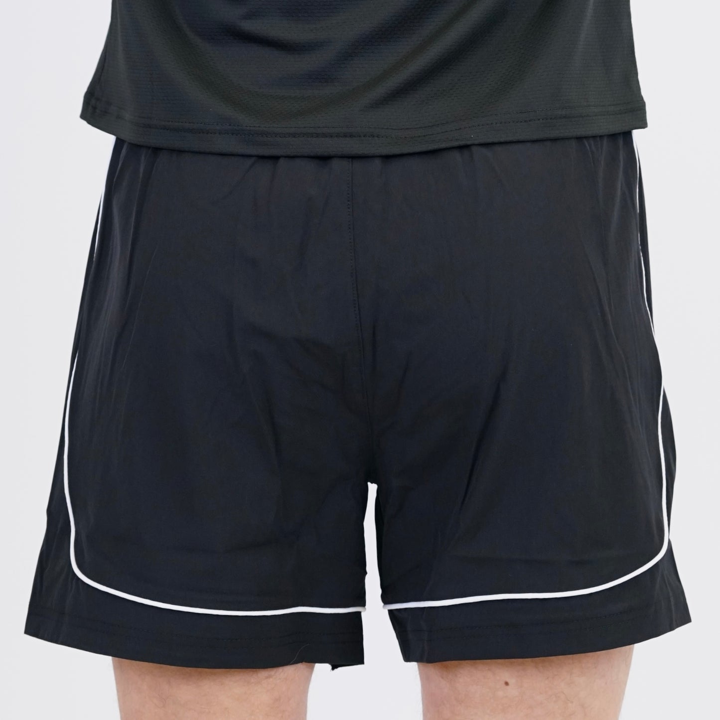 Gym King Core Piped Set  - Black