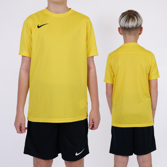 Nike Dri Fit Set - Yellow / Black (Junior)