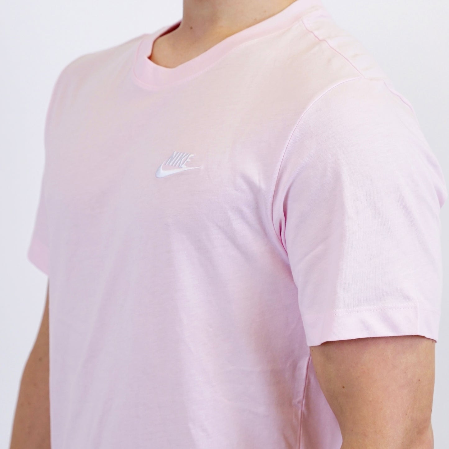 Nike Swoosh Cotton Tee Baby Pink