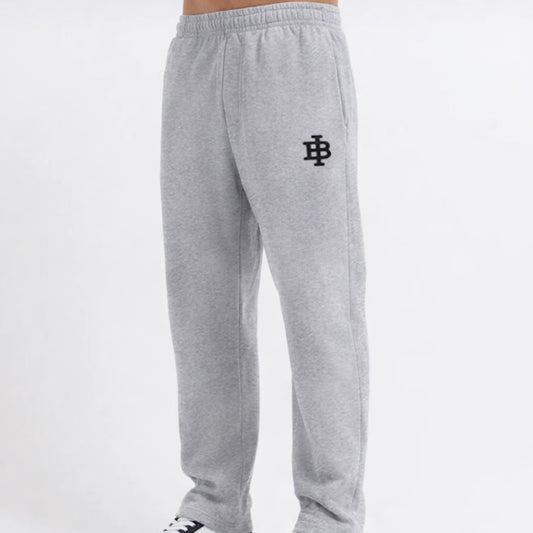 Bee Inspired Monogram Joggers - Grey