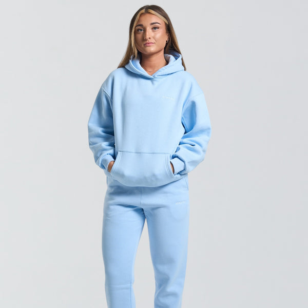 Gym King 365 Hoodie & Joggers Set - Hydrangea Blue