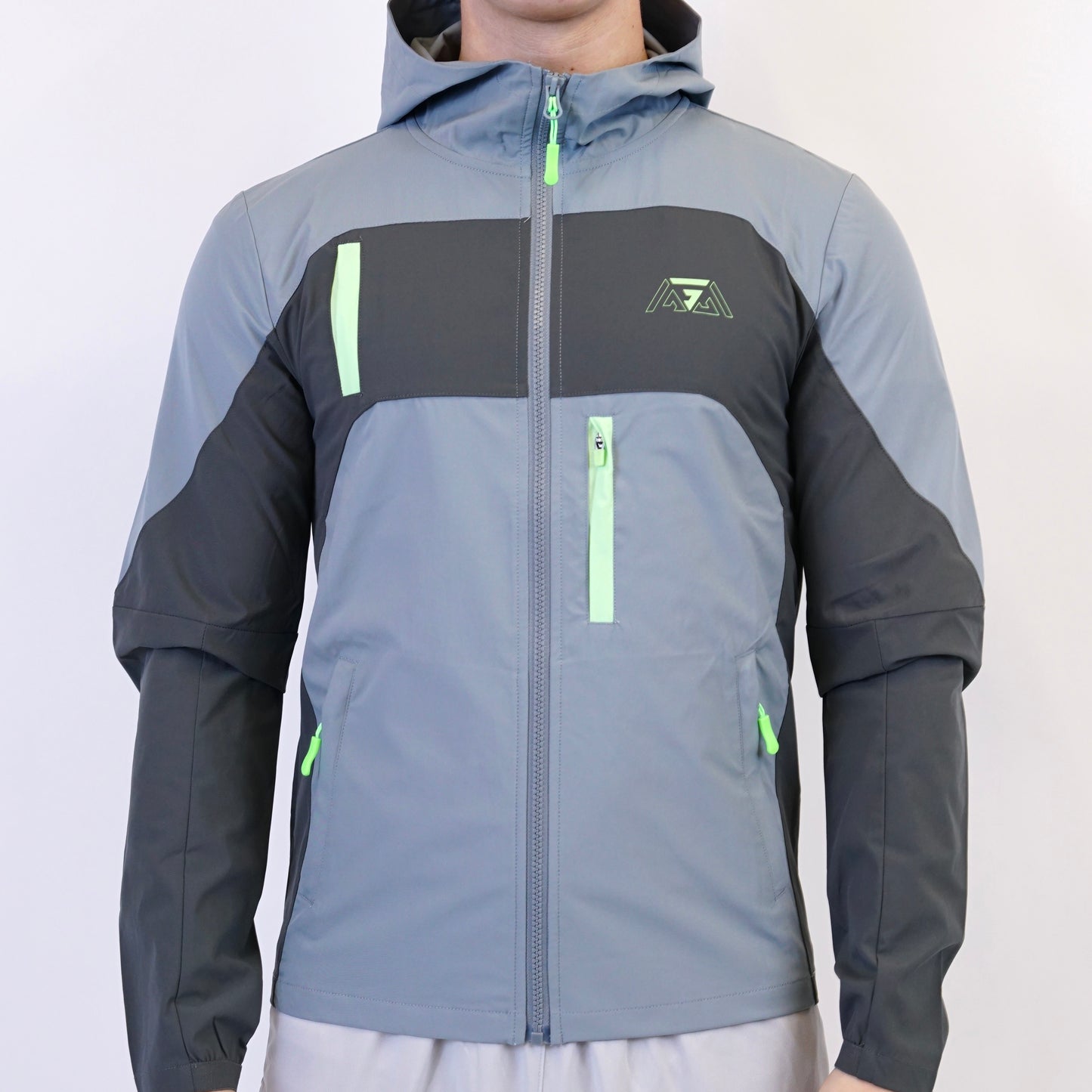 GRIID Triple G Windrunner - Grey / Green