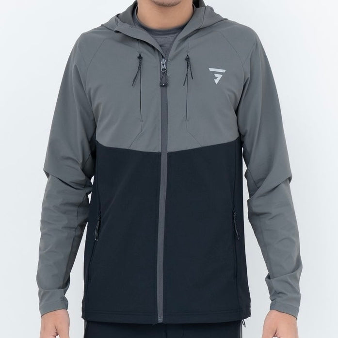 GRIID Trek Jacket - Grey / Black