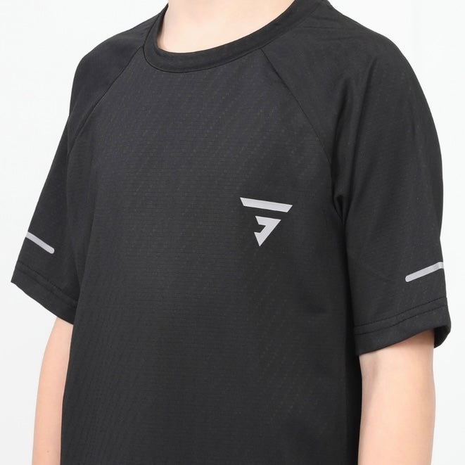 GRIID Pace Tee - Black (Junior)