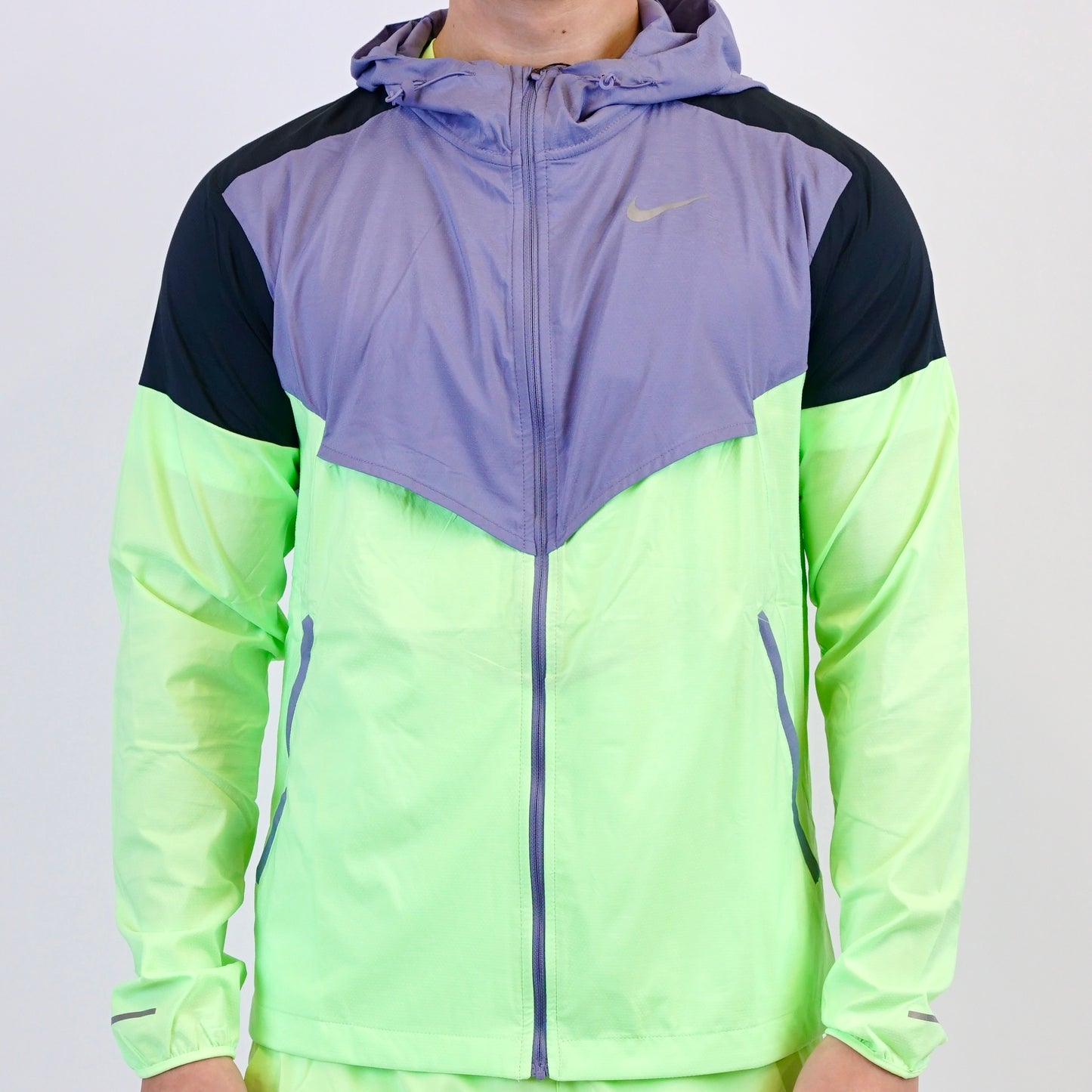 Nike Windrunner - Lime / Purple