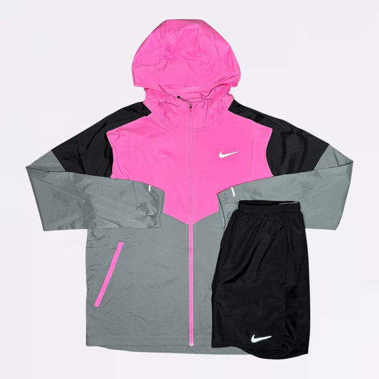 Nike Windrunner & Challenger Set - Pink / Black