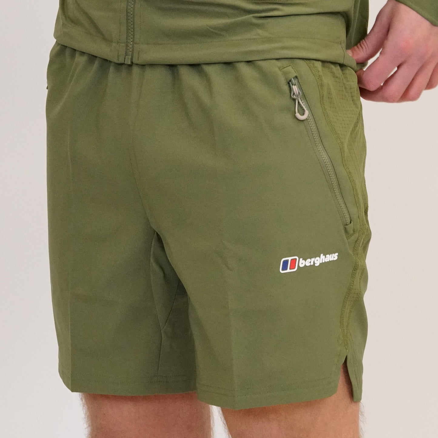 Berghaus Dawdon Set - Tee & Shorts - Dark Green