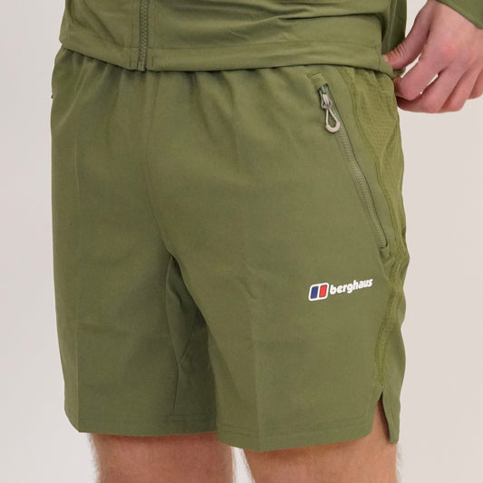 Berghaus Dawdon Set - Tee & Shorts - Dark Green