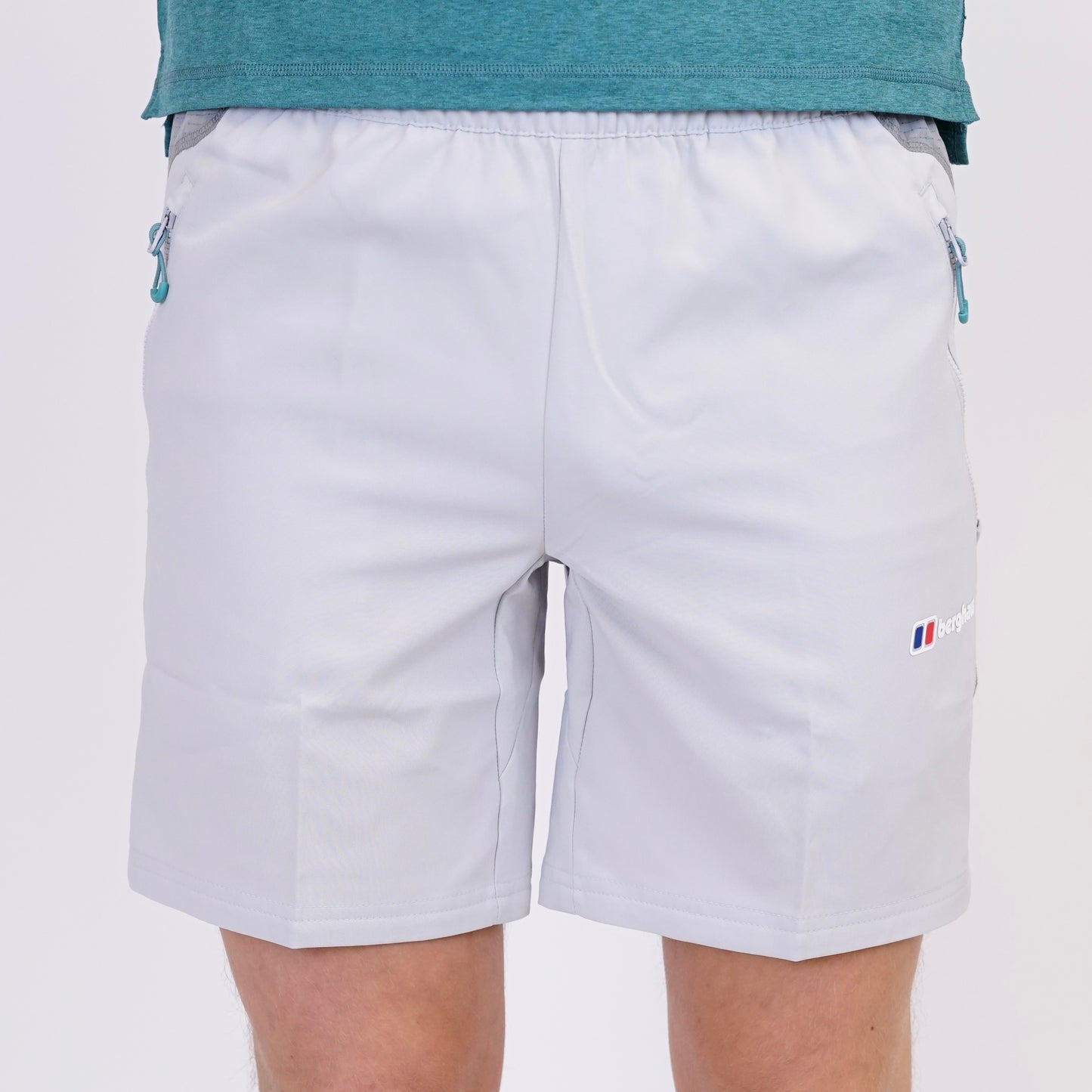 Berghaus Wavertree - Half Zip & Shorts Set - Light Grey