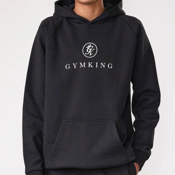 GymKing Pro Hood - Black (Junior)