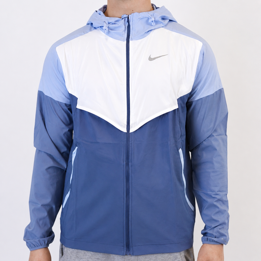 Nike Windrunner - White & Blue