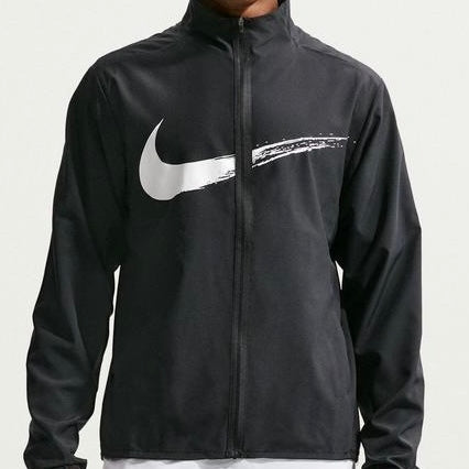 Nike Form Swoosh Windrunner - Black / White