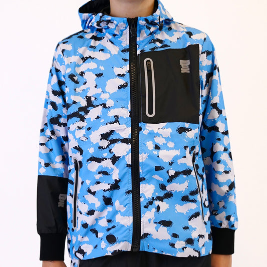DJK Sniper Camo Jacket - Blue (Junior)