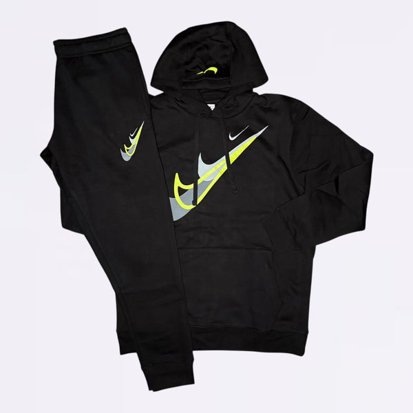 Nike Neon Swoosh Set Black