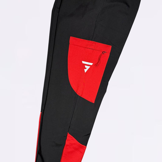 GRIID Aero Bottoms - Black / Red