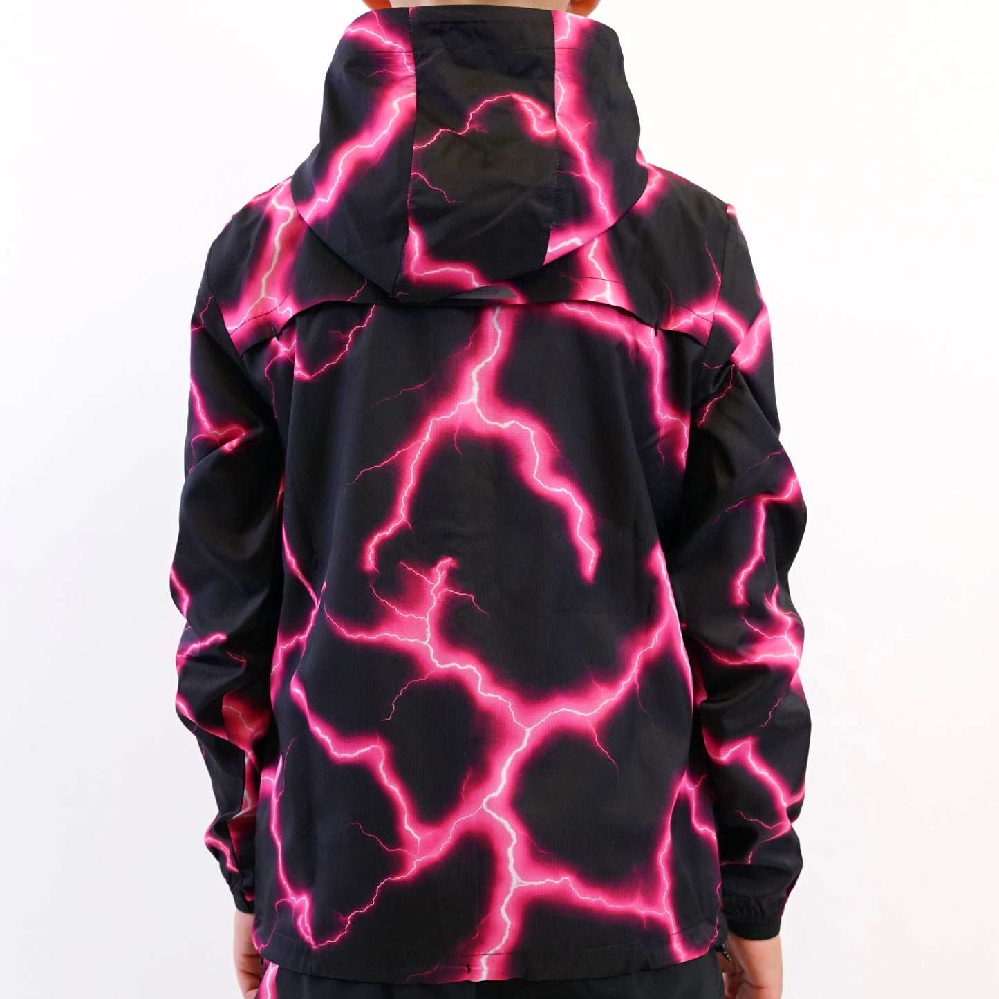 DASH Lightning Windrunner Set - Black / Pink (Junior)