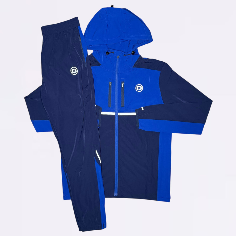 Certified Apex Jacket & Bottoms Set - Navy / Royal Blue