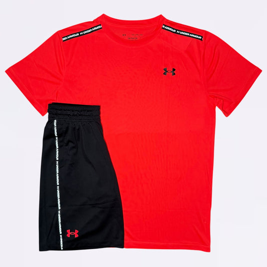 Under Armour Tape Set - Crimson / Black (Junior)