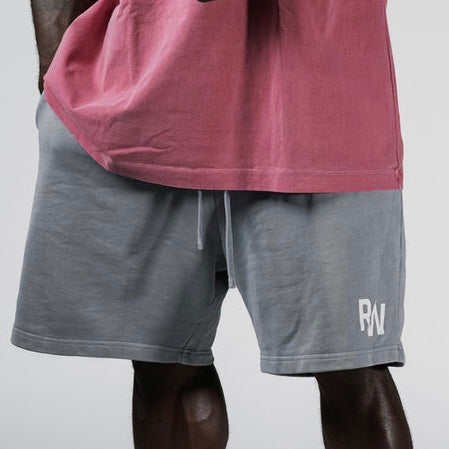 RJCT WKNSS Cotton Shorts - Grey