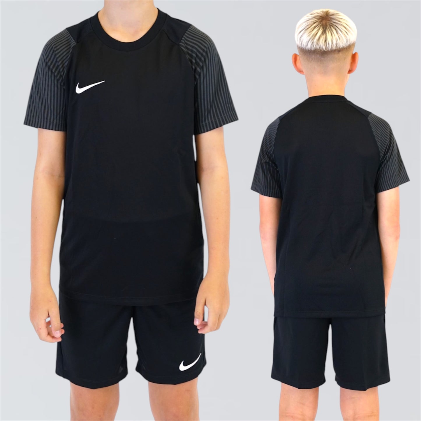 Nike Dri-Fit Academy 2.0 Set - Tee & Shorts - Black (Junior)