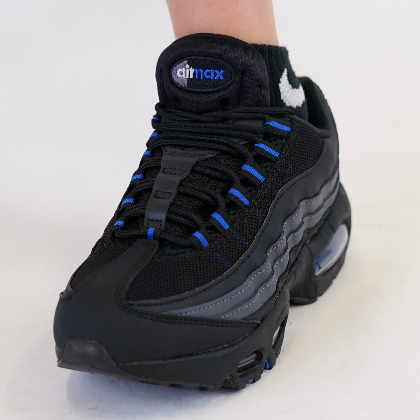 Nike Air Max 95  ‘Big Bubble’ - Black / Blue (Junior)