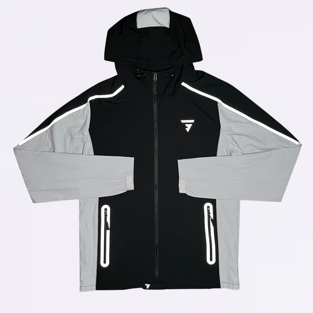 GRIID Reflect Windrunner - Black / Grey