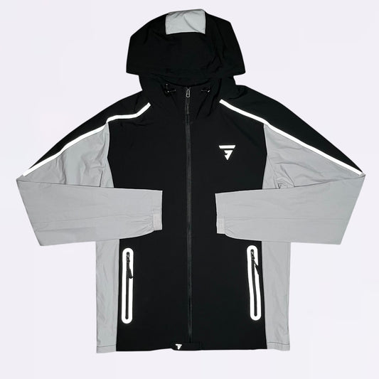 GRIID Reflect Windrunner - Black / Grey