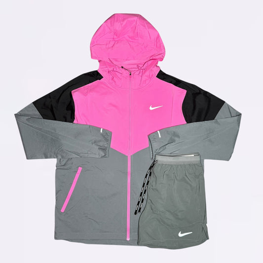 Nike Windrunner & Flex Set - Pink / Grey
