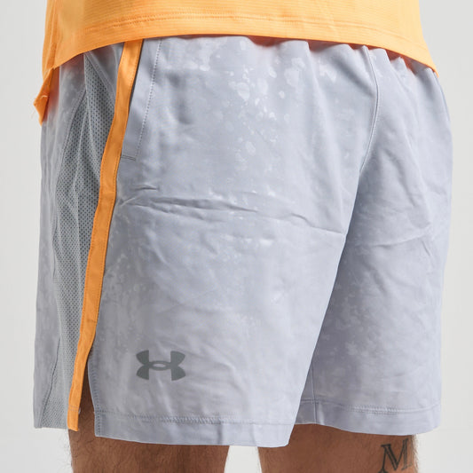 Under Armour Launch Shorts - Grey / Orange