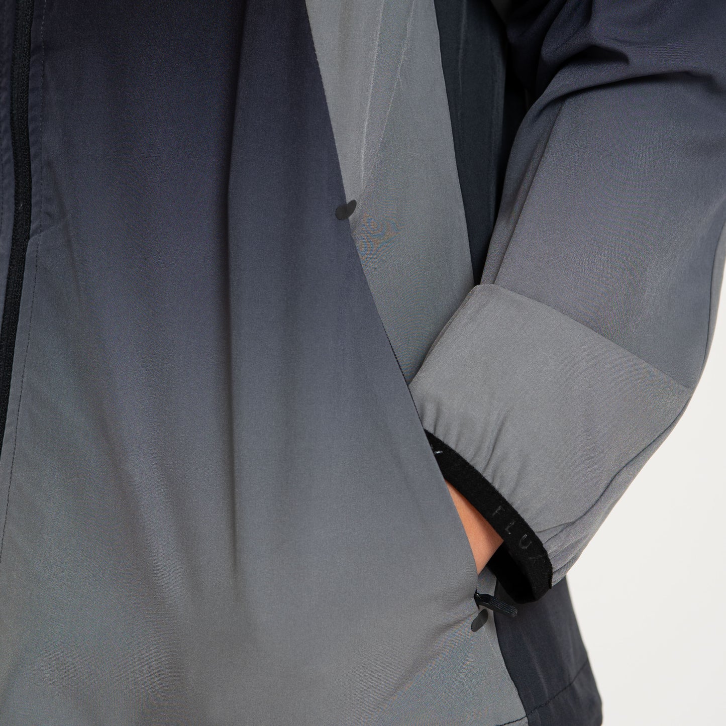 Flux Gradient Jacket - Grey / Black (Junior)