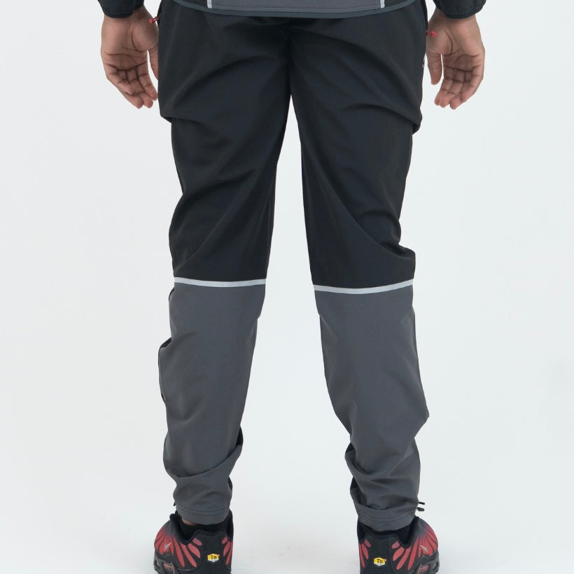 GRIID Glitch Bottoms - Red / Grey / Black