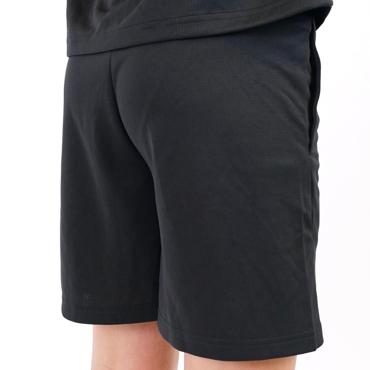 DASH Active Tee & Short Set - Black (Junior)