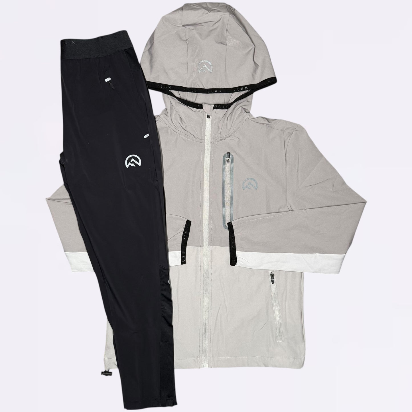 Flux Versatility & Running Set - Light Grey / Dark Grey