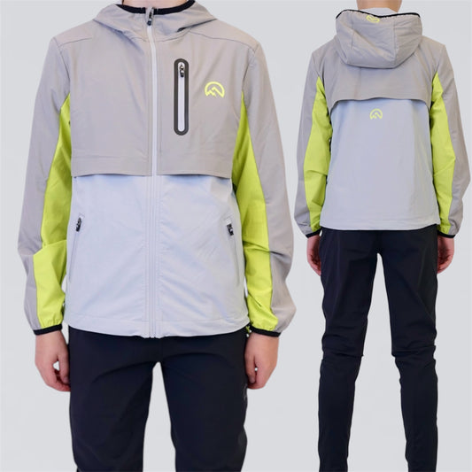 Flux Versatility & Running Set - Grey / Neon (Junior)