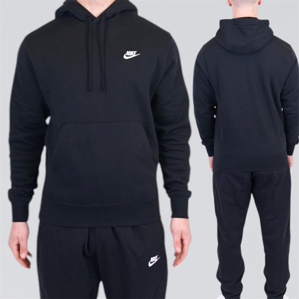 Nike Club Sport Set - Hoodie & Joggers - Black