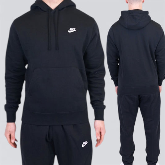 Nike Club Sport Set - Hoodie & Joggers - Black