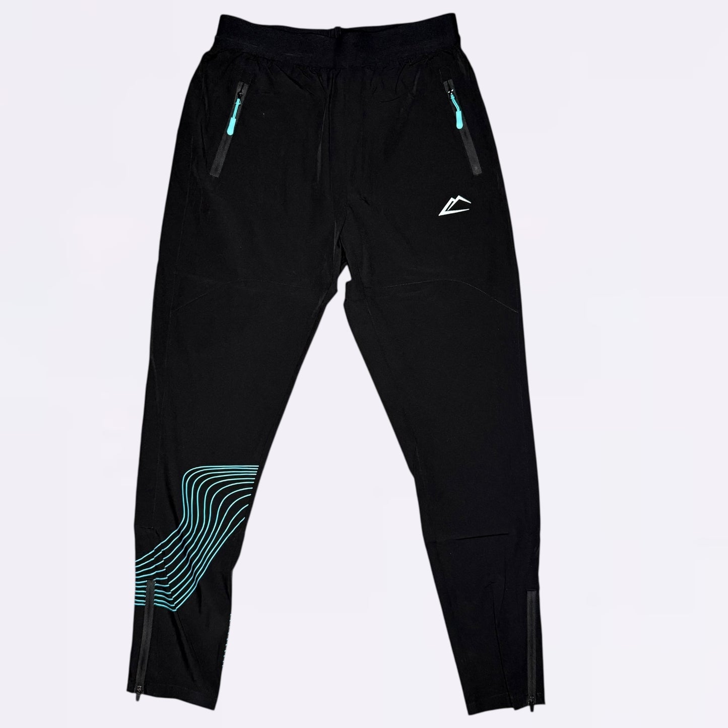 ActiveLine Wave Bottoms - Black / Turquoise