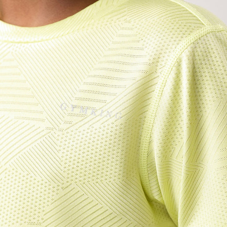 GymKing Geometric Set - Limelight / Black (Junior)