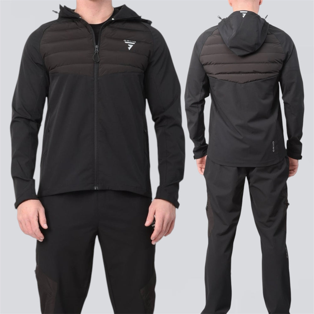 GRIID Merge Jacket & Bottom Set - Black
