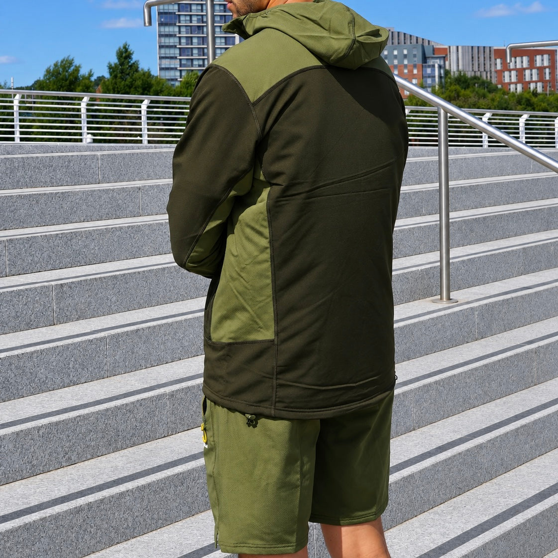 Berghaus Greenbank Set - Jacket & Shorts - Dark Green