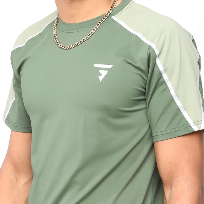 GRIID Reflect Set - T-shirt & Shorts - Green