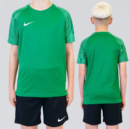 Nike Dri Fit Academy Set - Green / Black (Junior)