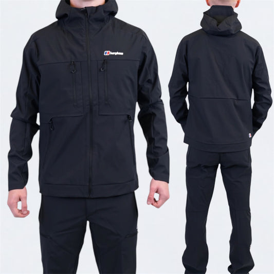 Berghaus Vantashell Set - Jacket & Bottoms - Black