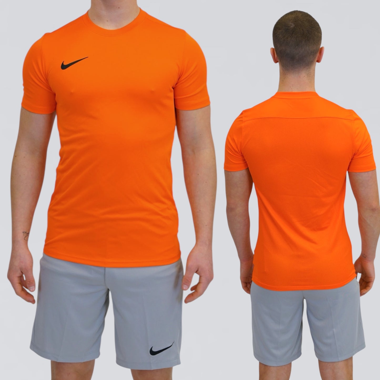 Nike Dri Fit Set - Orange / Grey