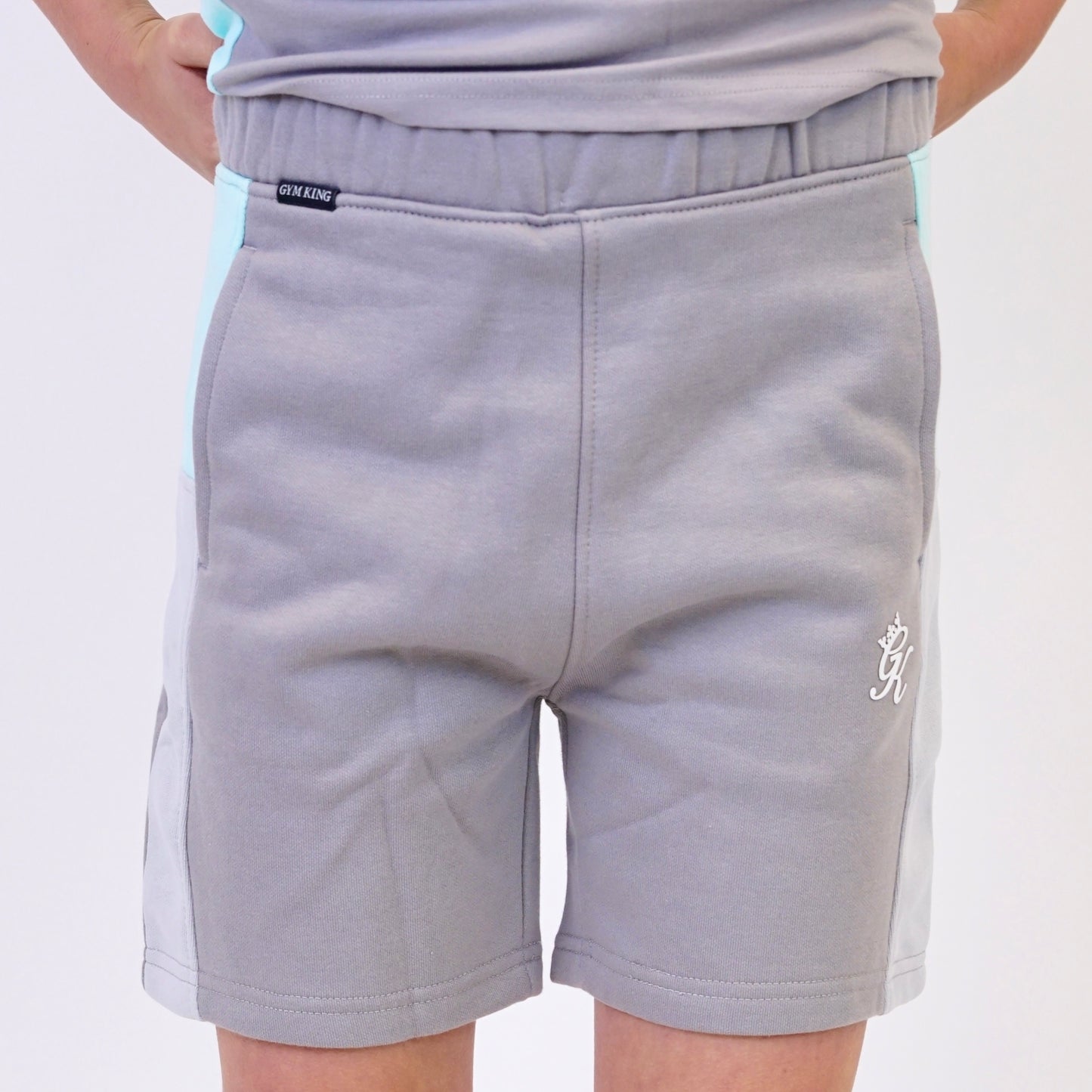 Gym King Contrast Set - Grey / Mint (Junior)