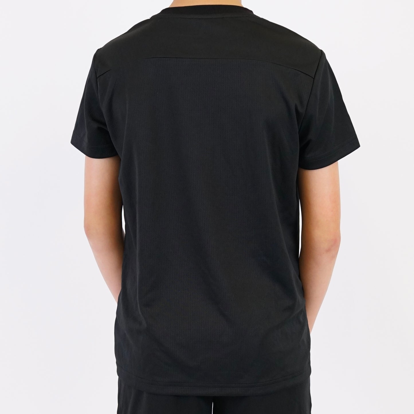 DASH Active Tee & Short Set - Black (Junior)